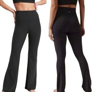 NWOT Athleta Transcend Slim Pant Leggings Black Size XXS Yoga Lounge Flare
